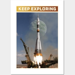 Keep Exploring Posters and Art